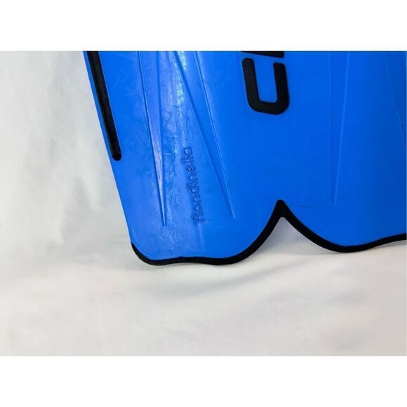Cressi Mens Blue Black Snorkeling Scuba Full Foot Rondinella Fins Size mens 6.5 - Picture 5 of 10